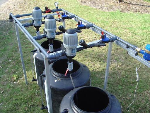 Pump & filtration setup